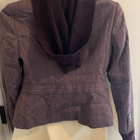 Vintage Bella Sisters Embroidered Wool Blend Hoodie Jacket Junior Med / Adult XS - Picture 3 of 6